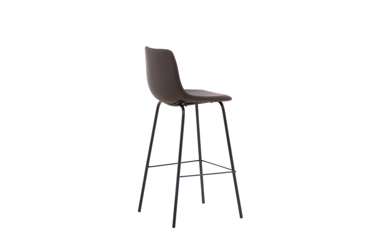 Alexi Barstuhl in Braun präsentiert im Onlineshop von KAQTU Design AG. Barstuhl ist von Venture Home