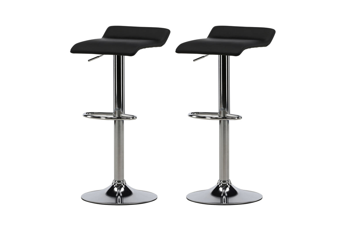 Jonna Barstuhl in Schwarz präsentiert im Onlineshop von KAQTU Design AG. Barhocker ist von Venture Home