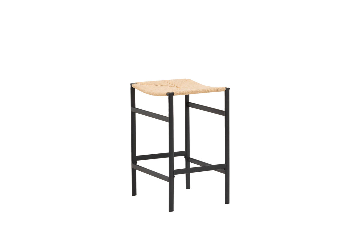 Polly Barstuhl in Natur präsentiert im Onlineshop von KAQTU Design AG. Barhocker ist von Venture Home