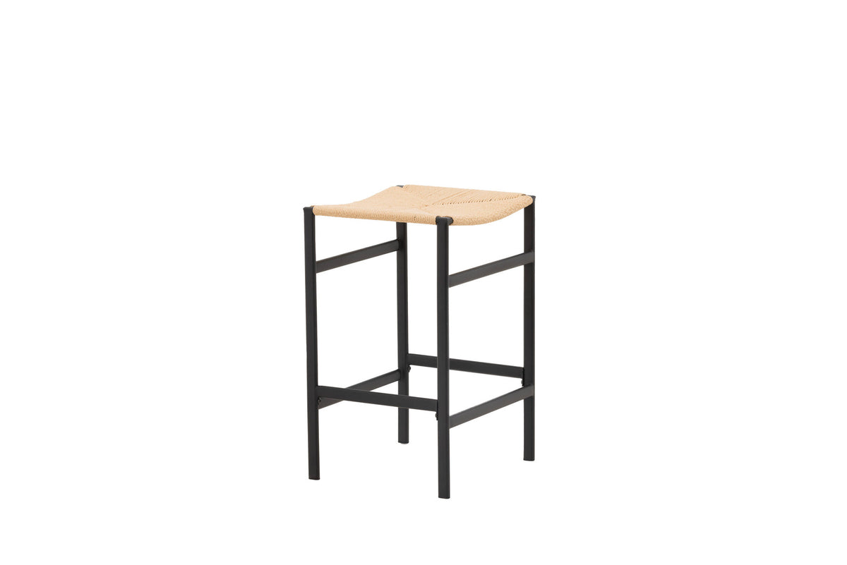 Polly Barstuhl in Natur präsentiert im Onlineshop von KAQTU Design AG. Barhocker ist von Venture Home
