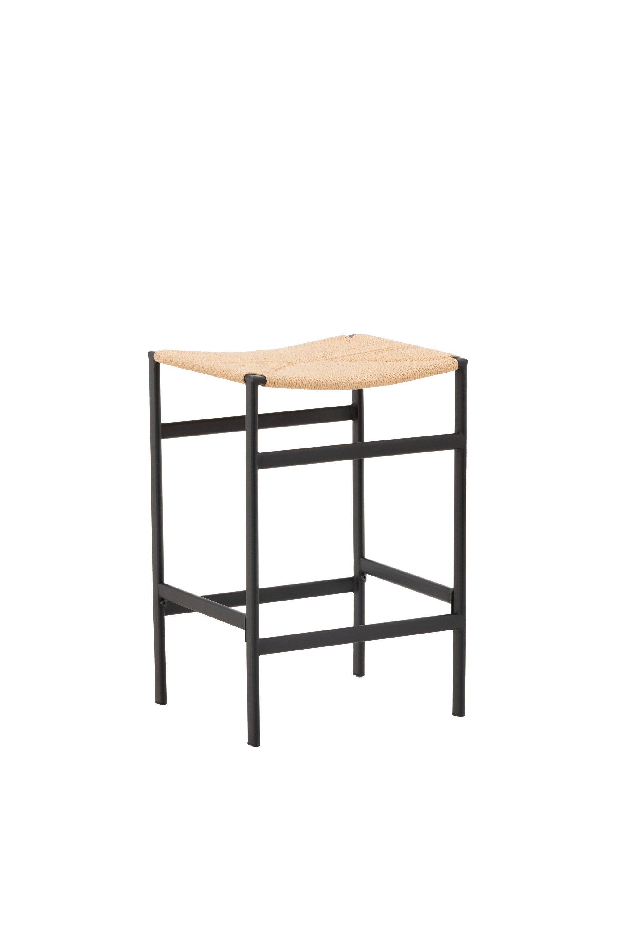 Polly Barstuhl in Natur präsentiert im Onlineshop von KAQTU Design AG. Barhocker ist von Venture Home