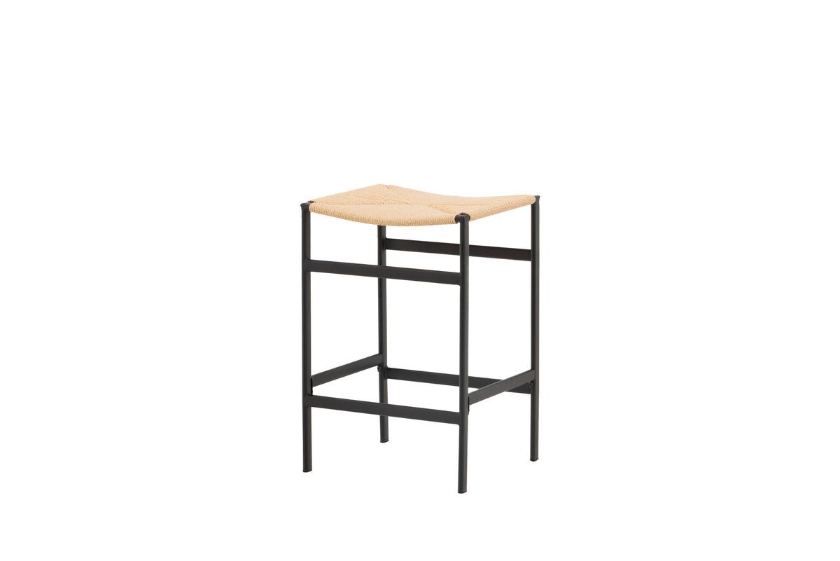 Polly Barstuhl in Natur präsentiert im Onlineshop von KAQTU Design AG. Barhocker ist von Venture Home