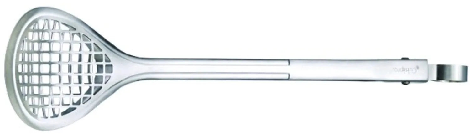 Grillzange breit in Silber präsentiert im Onlineshop von KAQTU Design AG. Grillzubehör ist von Cuisipro