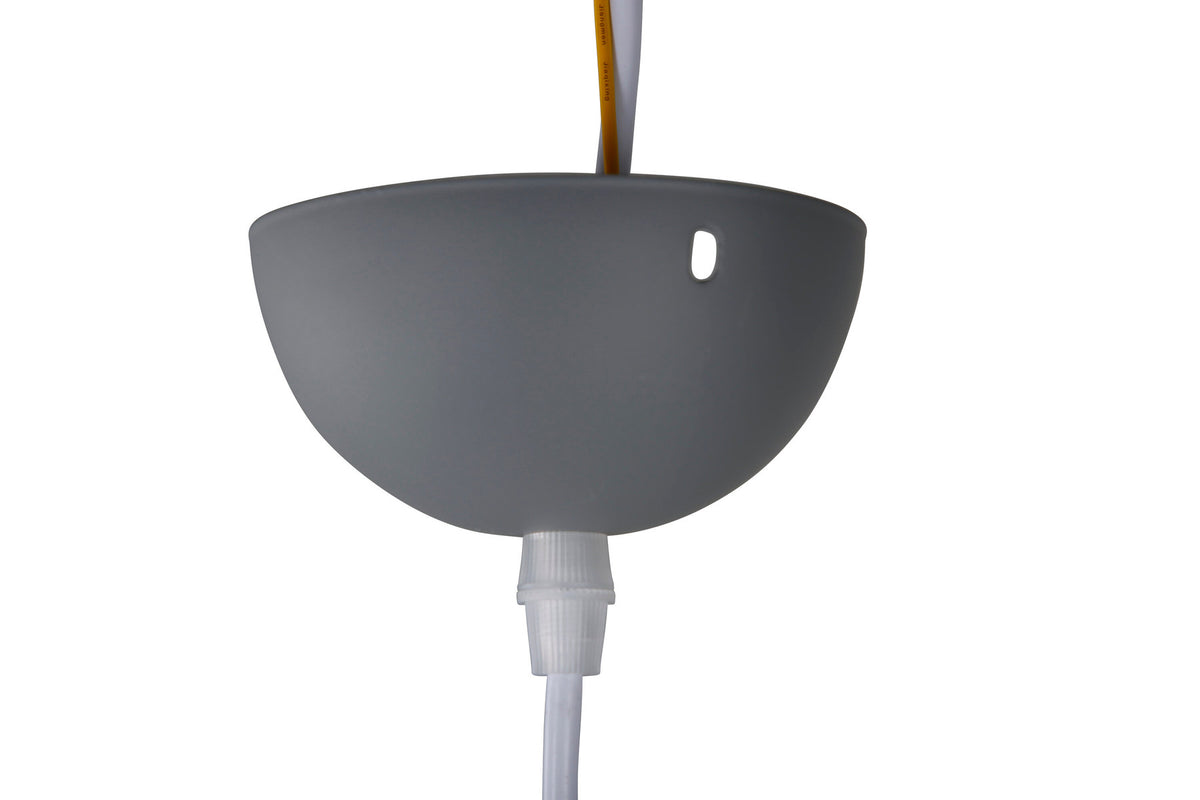 Nao Pendelleuchte in Dunkelgrau präsentiert im Onlineshop von KAQTU Design AG. Pendelleuchte ist von Venture Home