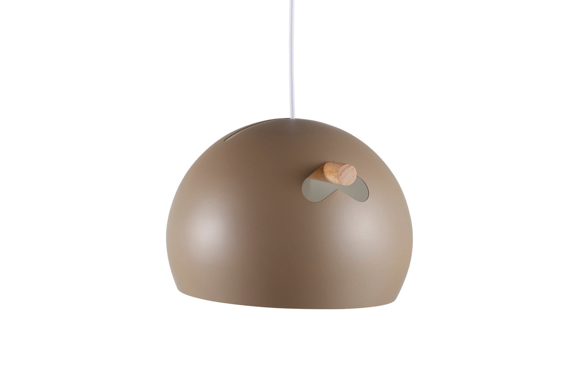 Tubbie Pendelleuchte in Beige präsentiert im Onlineshop von KAQTU Design AG. Pendelleuchte ist von Venture Home