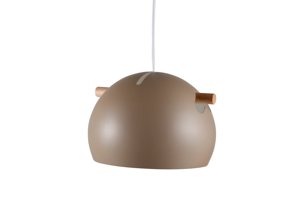 Tubbie Pendelleuchte in Beige präsentiert im Onlineshop von KAQTU Design AG. Pendelleuchte ist von Venture Home