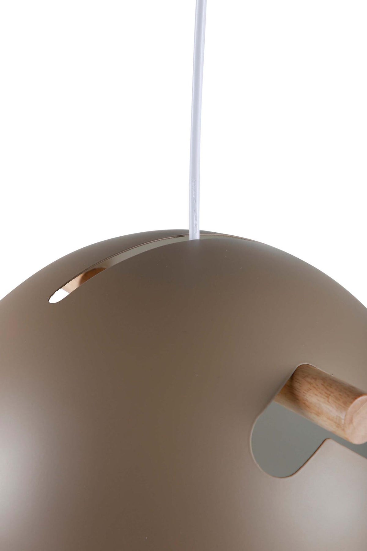 Tubbie Pendelleuchte in Beige präsentiert im Onlineshop von KAQTU Design AG. Pendelleuchte ist von Venture Home