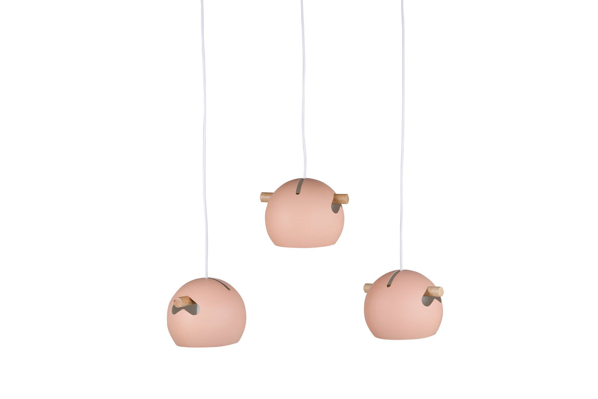 Tubbie Pendelleuchte in Altrosa präsentiert im Onlineshop von KAQTU Design AG. Pendelleuchte ist von Venture Home
