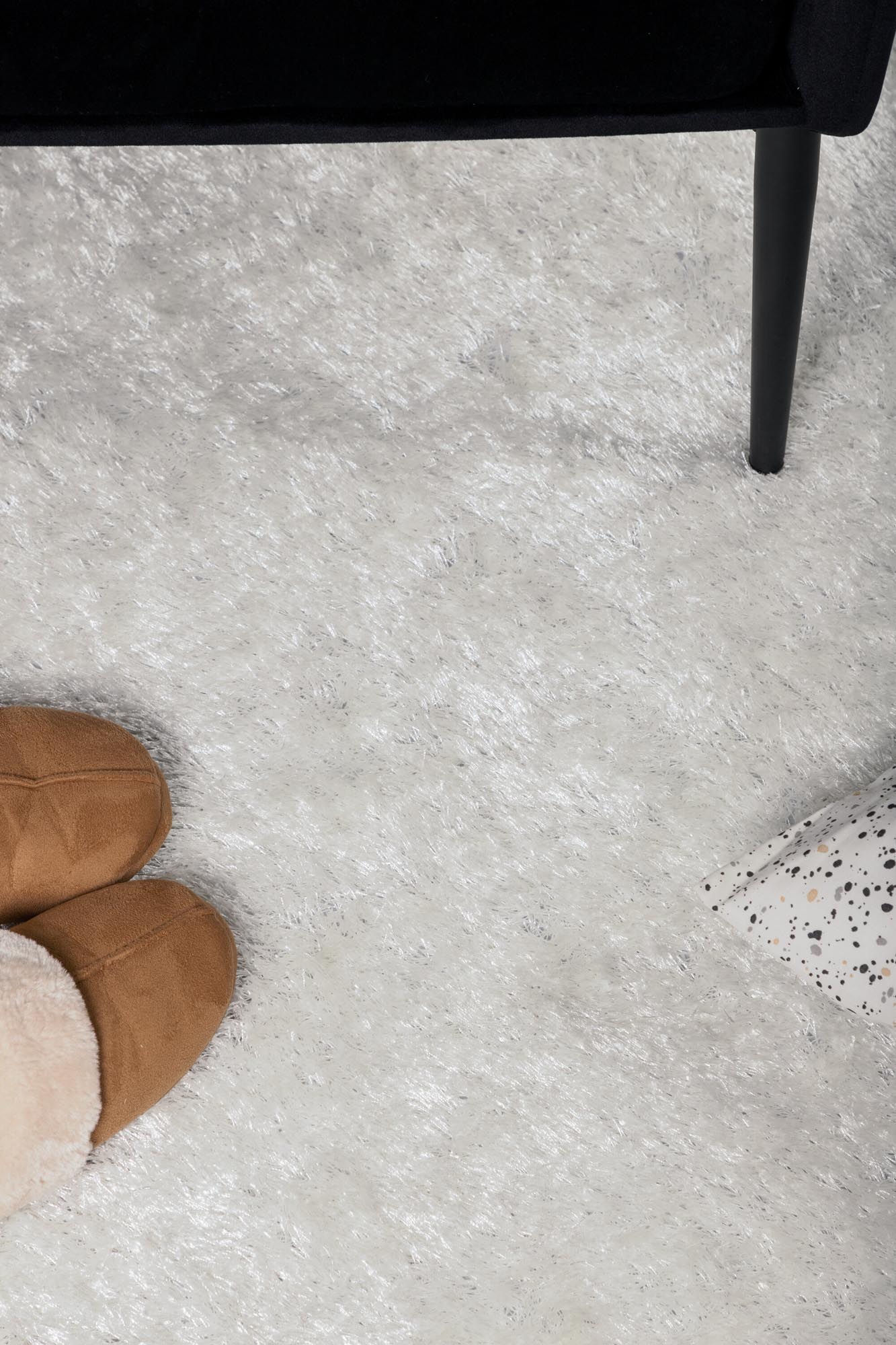 Mattis Teppich in Weiss präsentiert im Onlineshop von KAQTU Design AG. Teppich ist von Venture Home