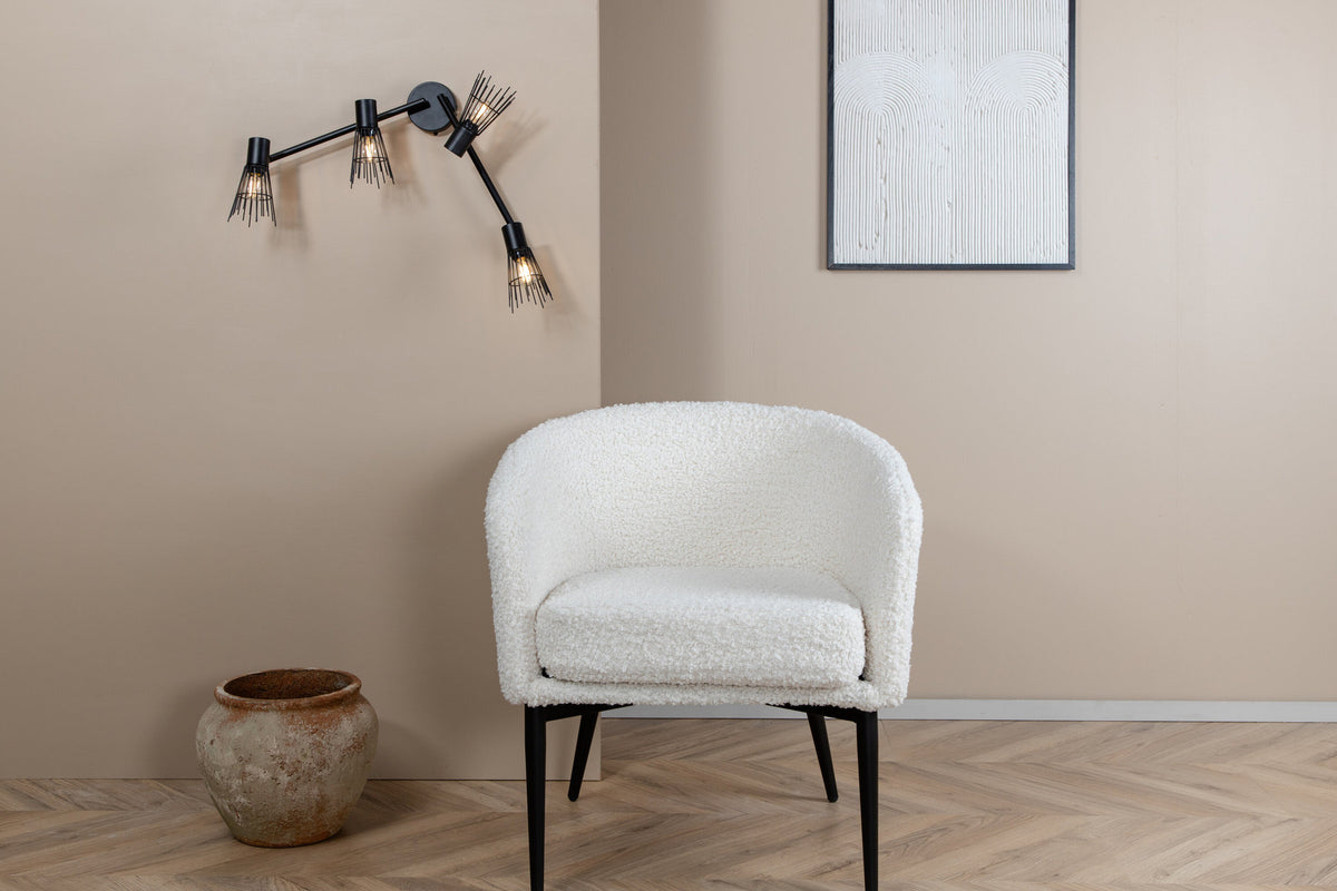 Pico Wandleuchte in Schwarz präsentiert im Onlineshop von KAQTU Design AG. Wandleuchte ist von Venture Home