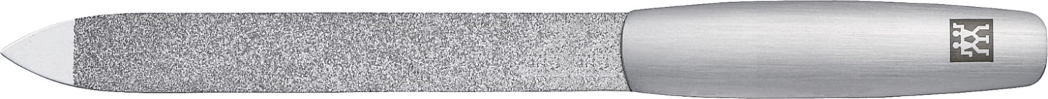 File de ongles Sapphire, acier inoxydable, Matt, 130 mm
