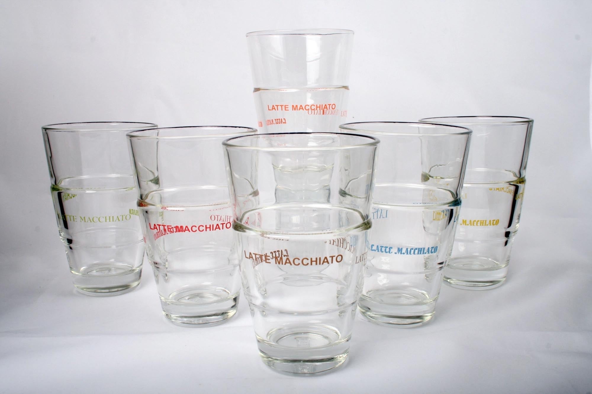 6er Set Latte Macchiato Savona assortiert in Transparent präsentiert im Onlineshop von KAQTU Design AG. Kaffeetassen ist von Rastal