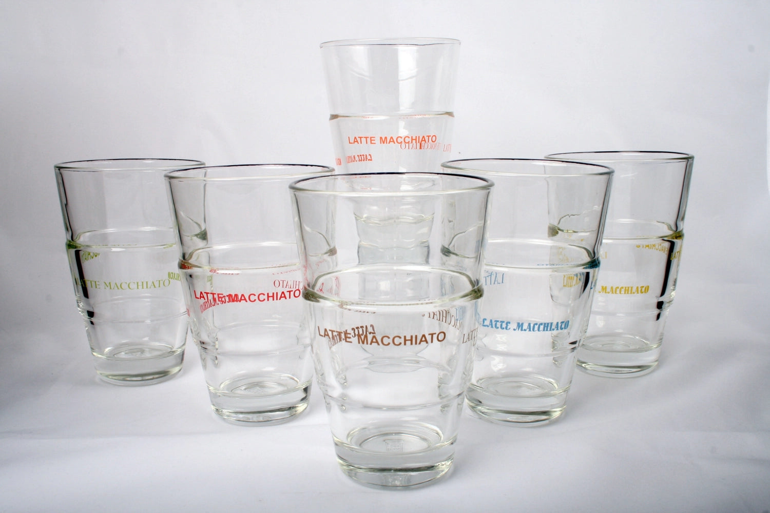 6 Imposta il latte Latte Macchiato Savona assortito