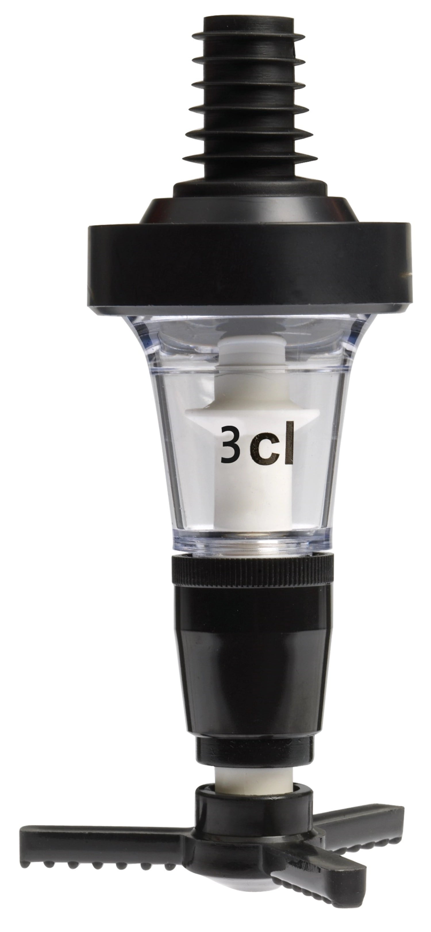 Spirituosen-Dosiergerät Standard 3cl in Schwarz präsentiert im Onlineshop von KAQTU Design AG. Barzubehör ist von Westmark