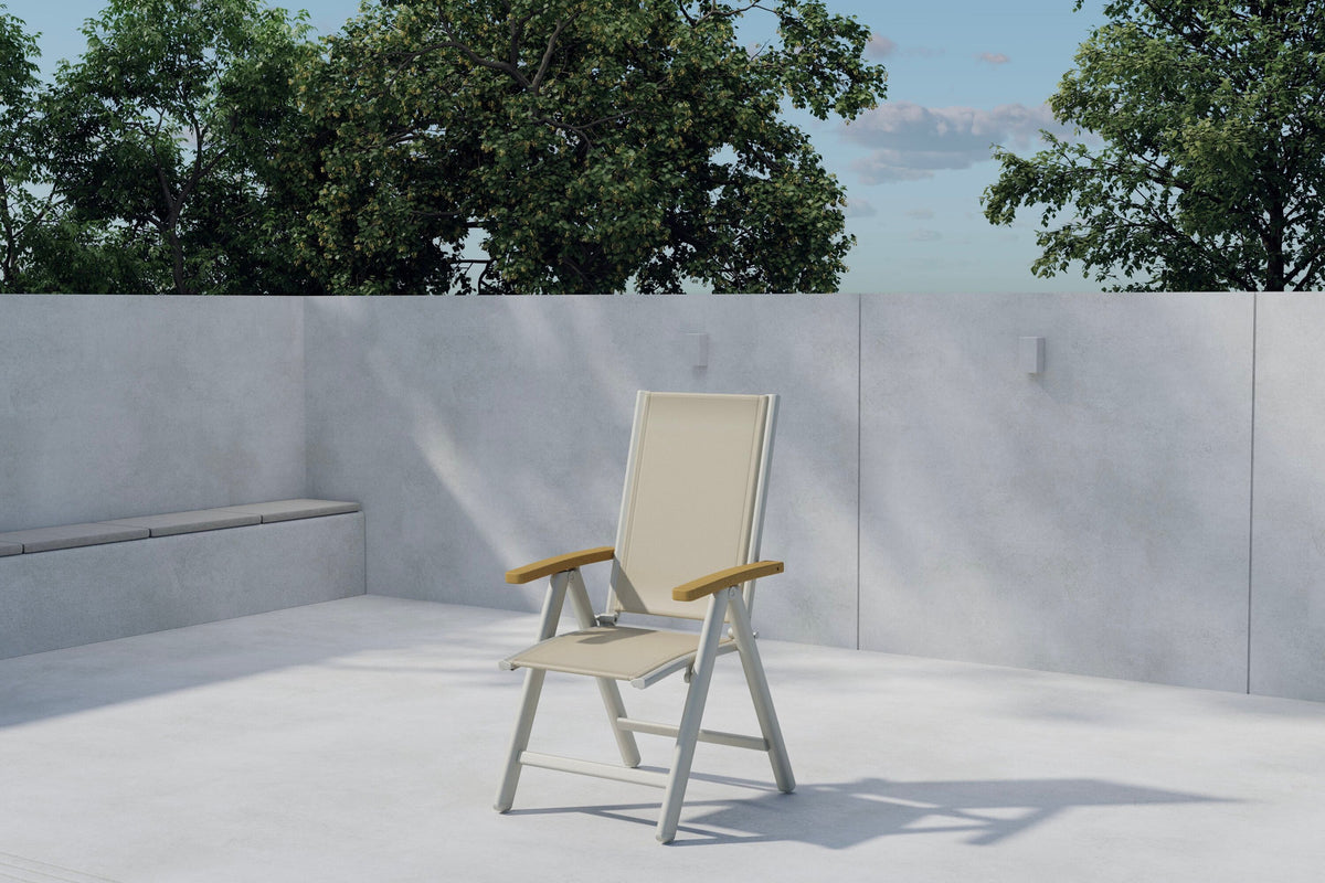 Esszimmerstuhl Panama in Beige präsentiert im Onlineshop von KAQTU Design AG. Stuhl ist von Venture Home