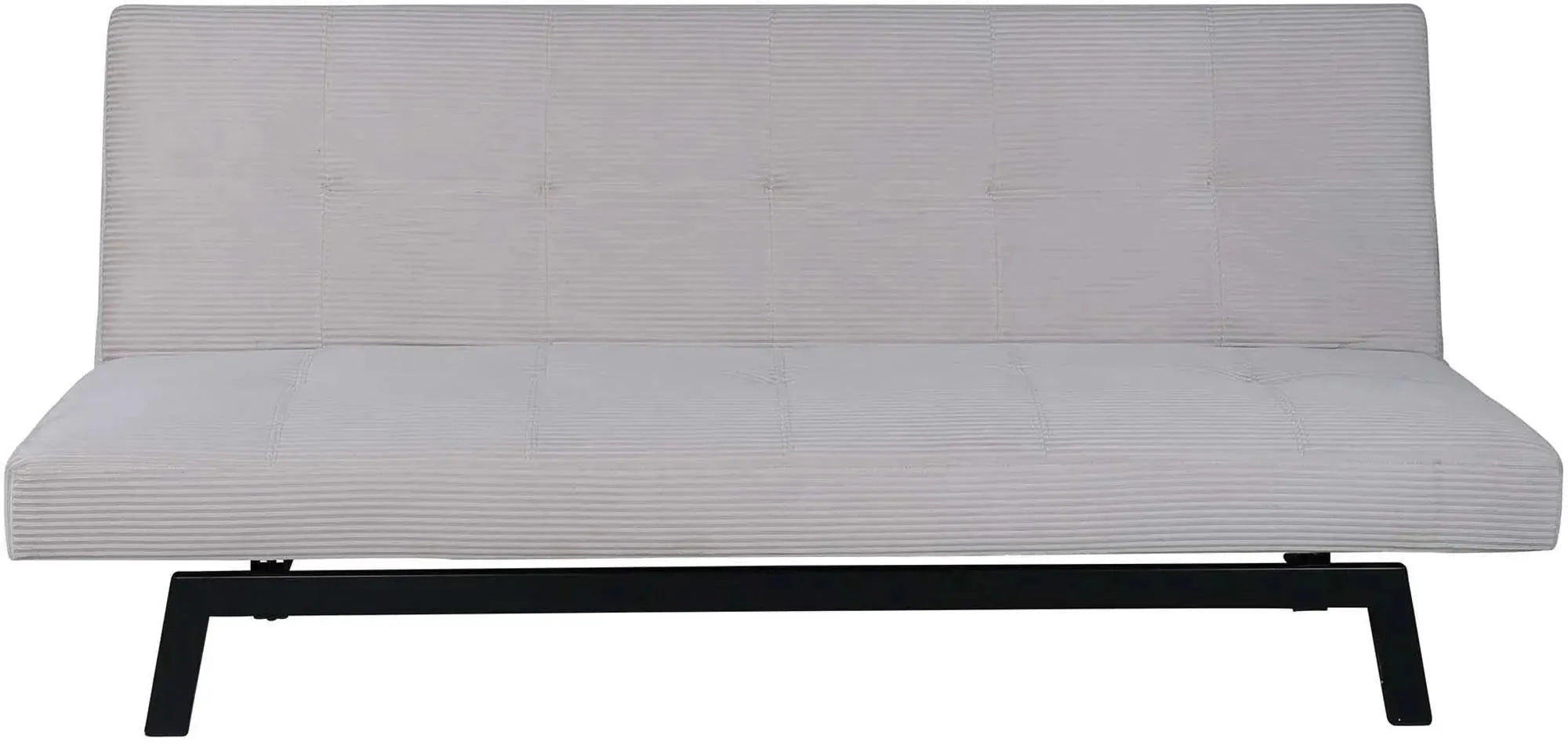 Das Bodil Sofa von Venture Home: Elegantes Cord-Design, wandelbar in Chaiselongue oder Doppelbett, ideal für stilvolle Wohnräume.