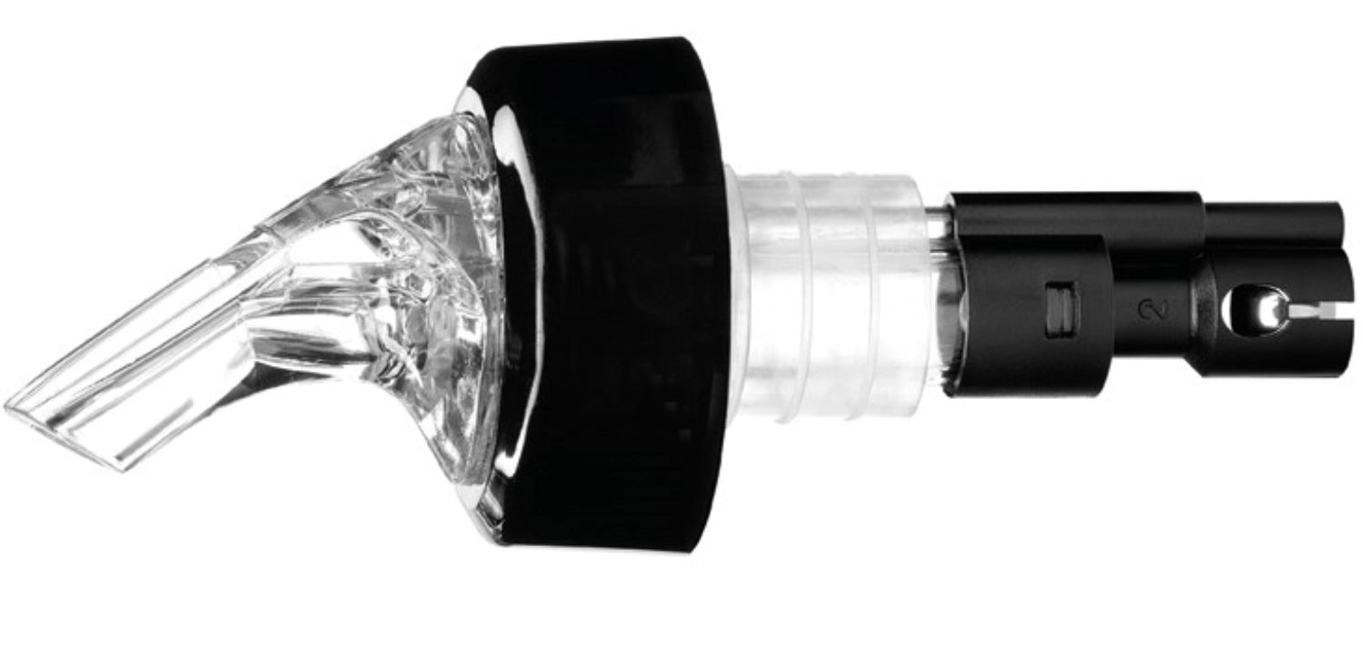 3 Stk. Posi Pour Dosierausgiesser bedruckt 2.5cl in Schwarz präsentiert im Onlineshop von KAQTU Design AG. Barzubehör ist von Westmark