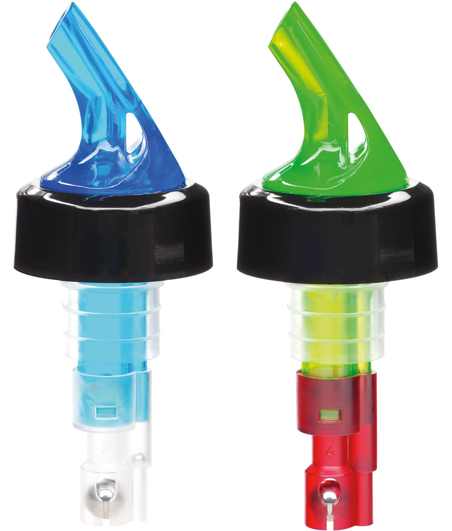 2 pièces posi verser les éditions de dosage bleu, vert 4cl