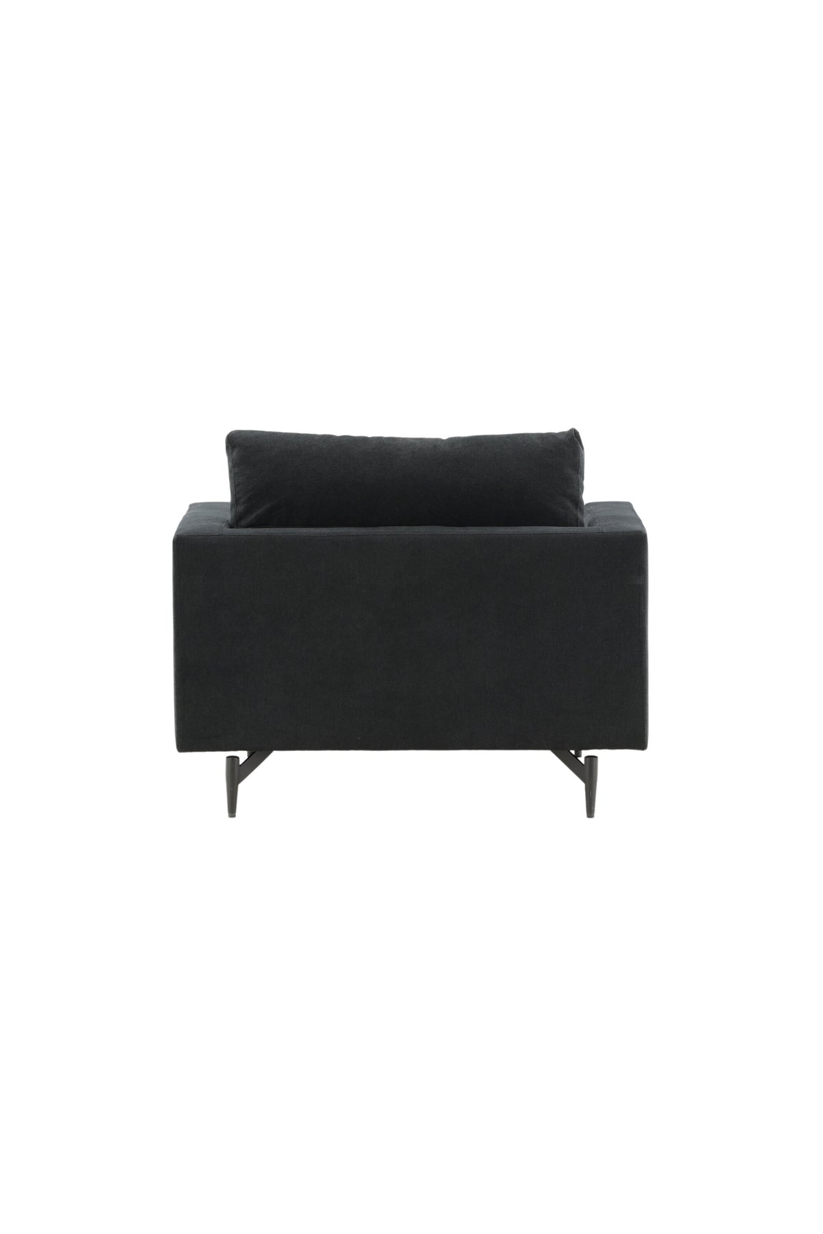 Sofia Sessel in Schwarz präsentiert im Onlineshop von KAQTU Design AG. Sessel mit Armlehnen ist von Venture Home