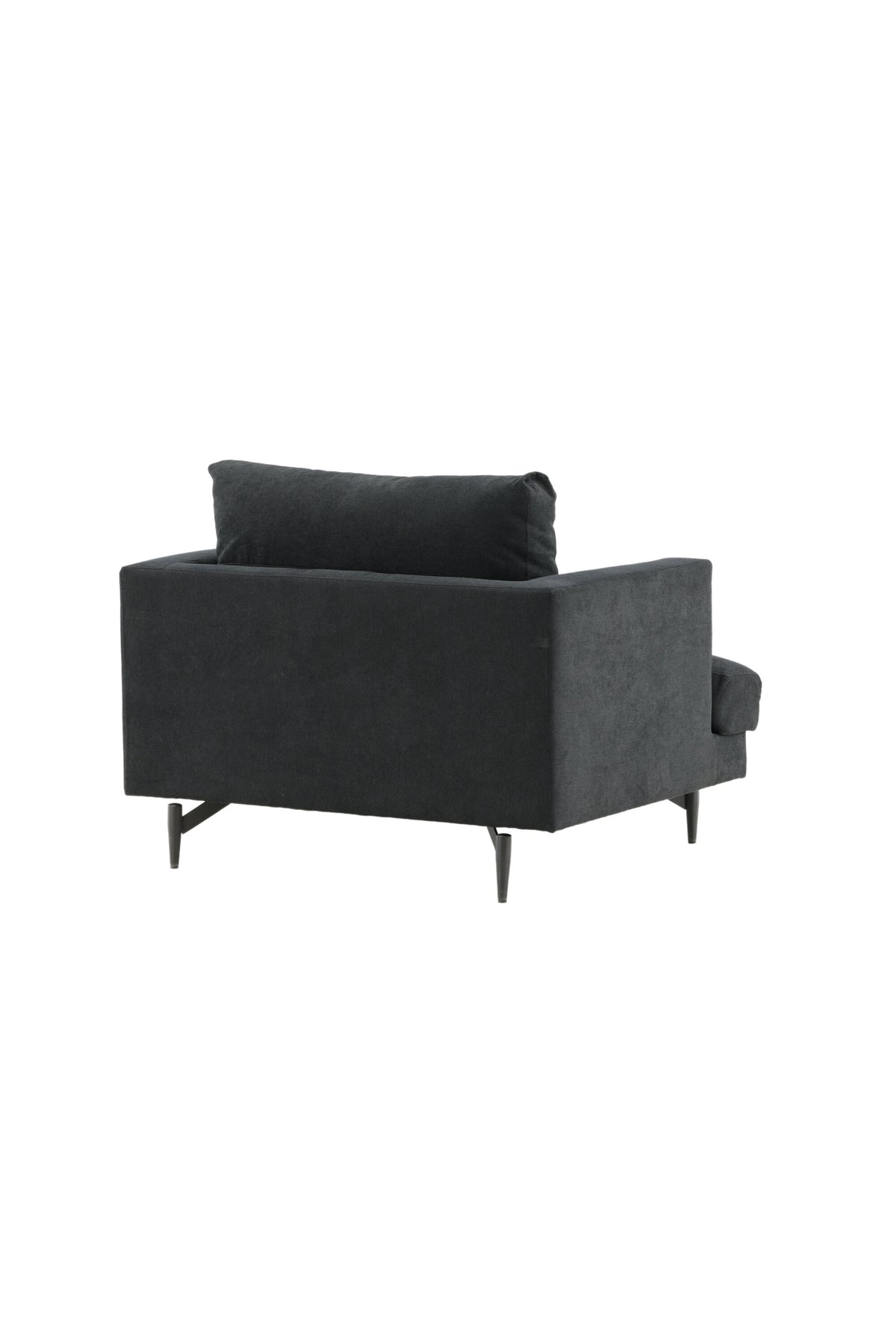 Sofia Sessel in Schwarz präsentiert im Onlineshop von KAQTU Design AG. Sessel mit Armlehnen ist von Venture Home