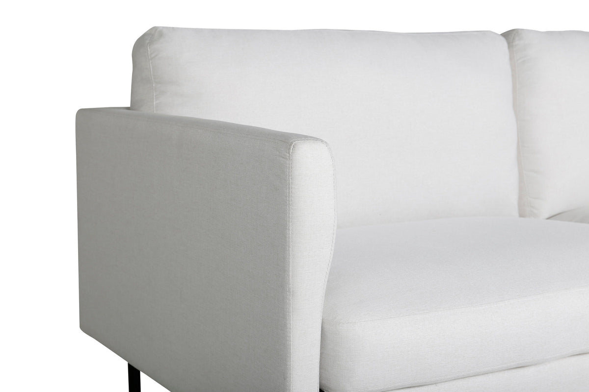 Zoom 2er Sofa in Weiss präsentiert im Onlineshop von KAQTU Design AG. 2er Sofa ist von Venture Home