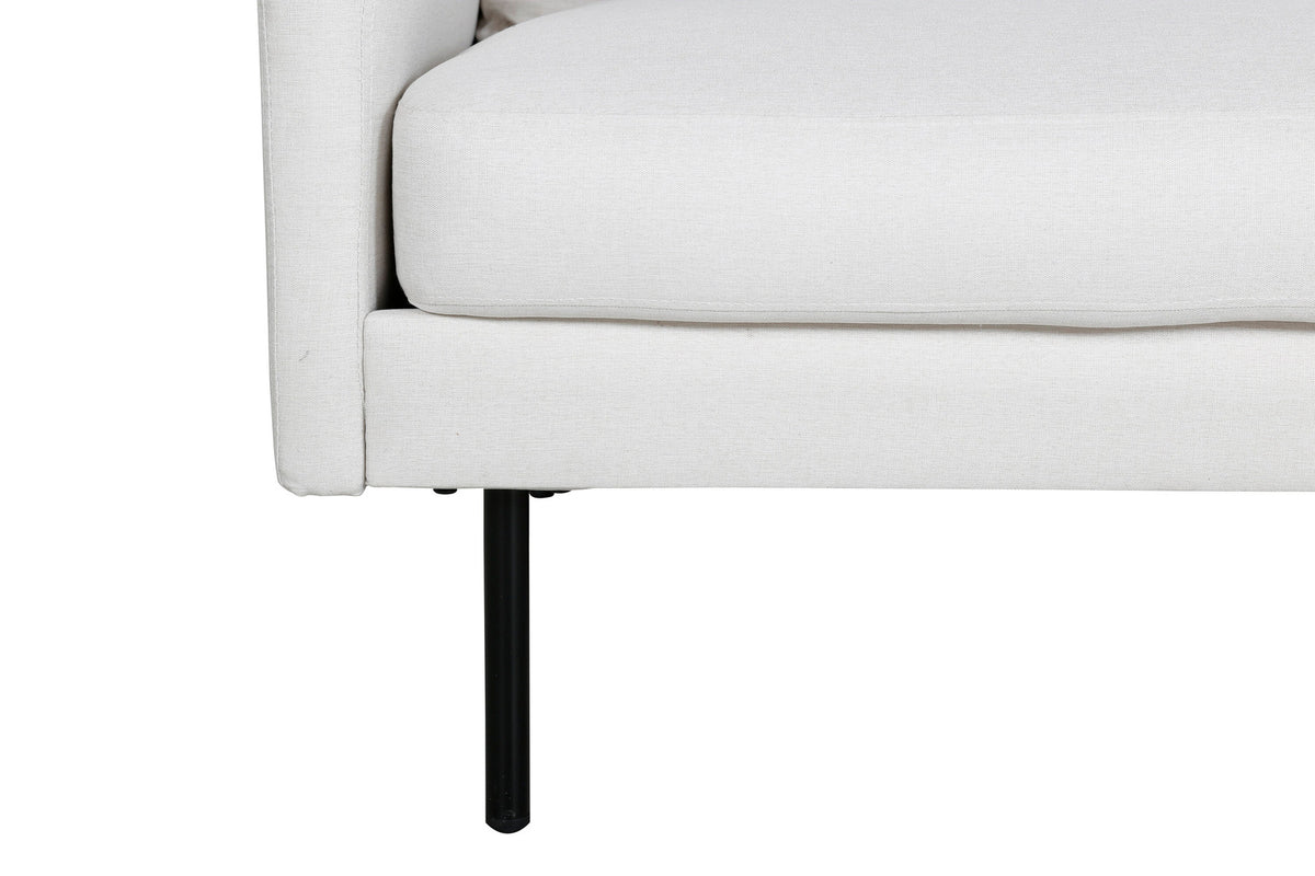 Zoom 2er Sofa in Weiss präsentiert im Onlineshop von KAQTU Design AG. 2er Sofa ist von Venture Home