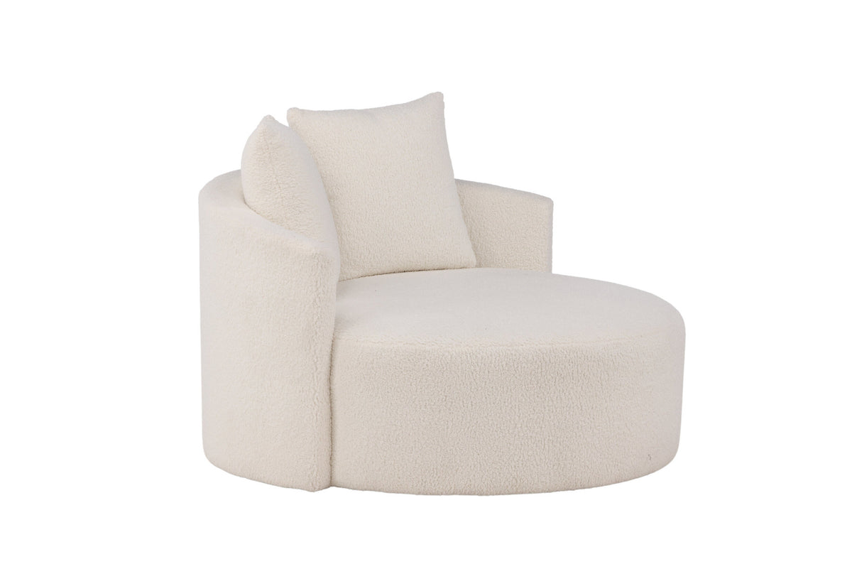 Kelso 2 Sitzer Sofa in Weiss präsentiert im Onlineshop von KAQTU Design AG. 2er Sofa ist von Venture Home