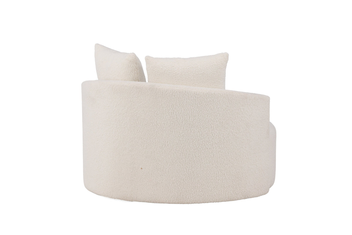 Kelso 2 Sitzer Sofa in Weiss präsentiert im Onlineshop von KAQTU Design AG. 2er Sofa ist von Venture Home