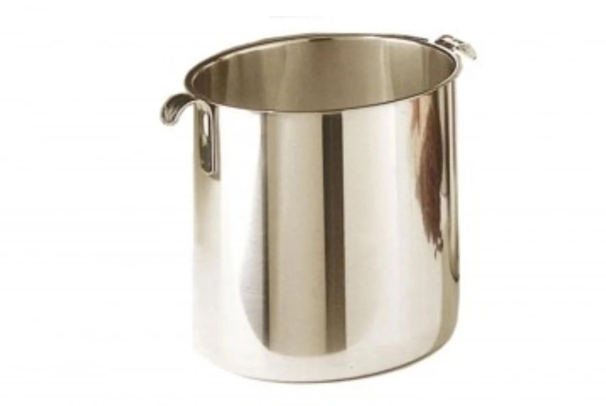 Hochwertiger 8L Bain Marie Topf aus Edelstahl von Amsta, ideal für schonendes Kochen und Warmhalten. Mit Griffhaken, spülmaschinenfest.