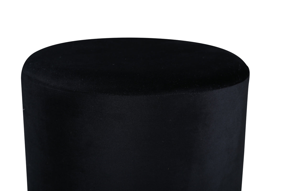 Benji Ottoman / Pouf in Schwarz präsentiert im Onlineshop von KAQTU Design AG. Pouf ist von Venture Home