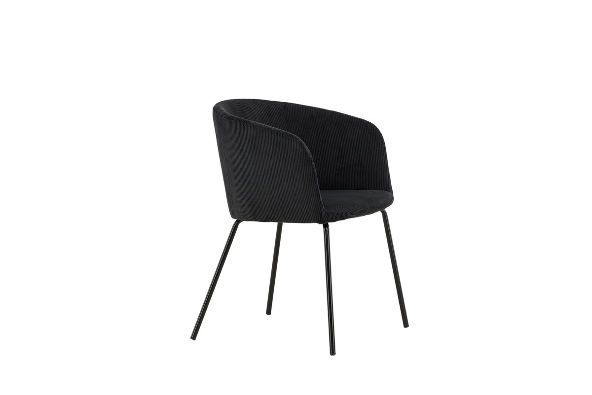Berit Esszimmerstuhl in Schwarz präsentiert im Onlineshop von KAQTU Design AG. Schalenstuhl ist von Venture Home