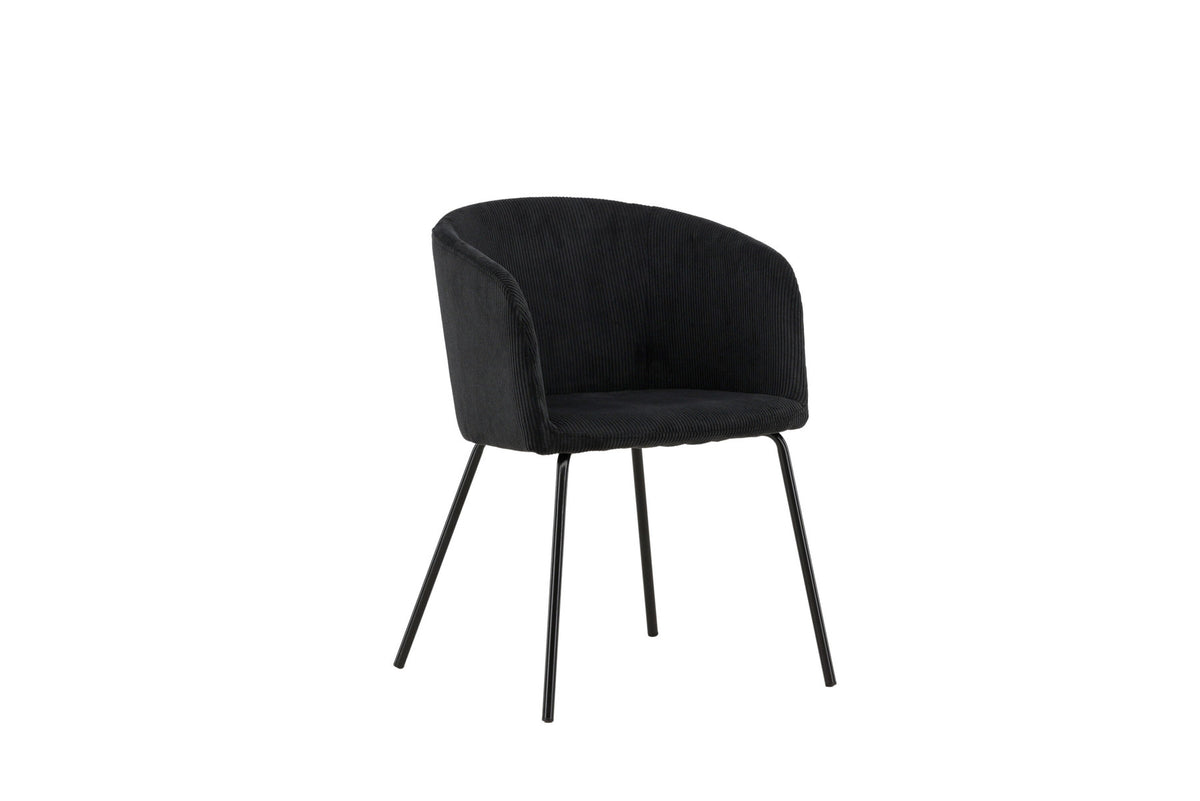Berit Esszimmerstuhl in Schwarz präsentiert im Onlineshop von KAQTU Design AG. Schalenstuhl ist von Venture Home