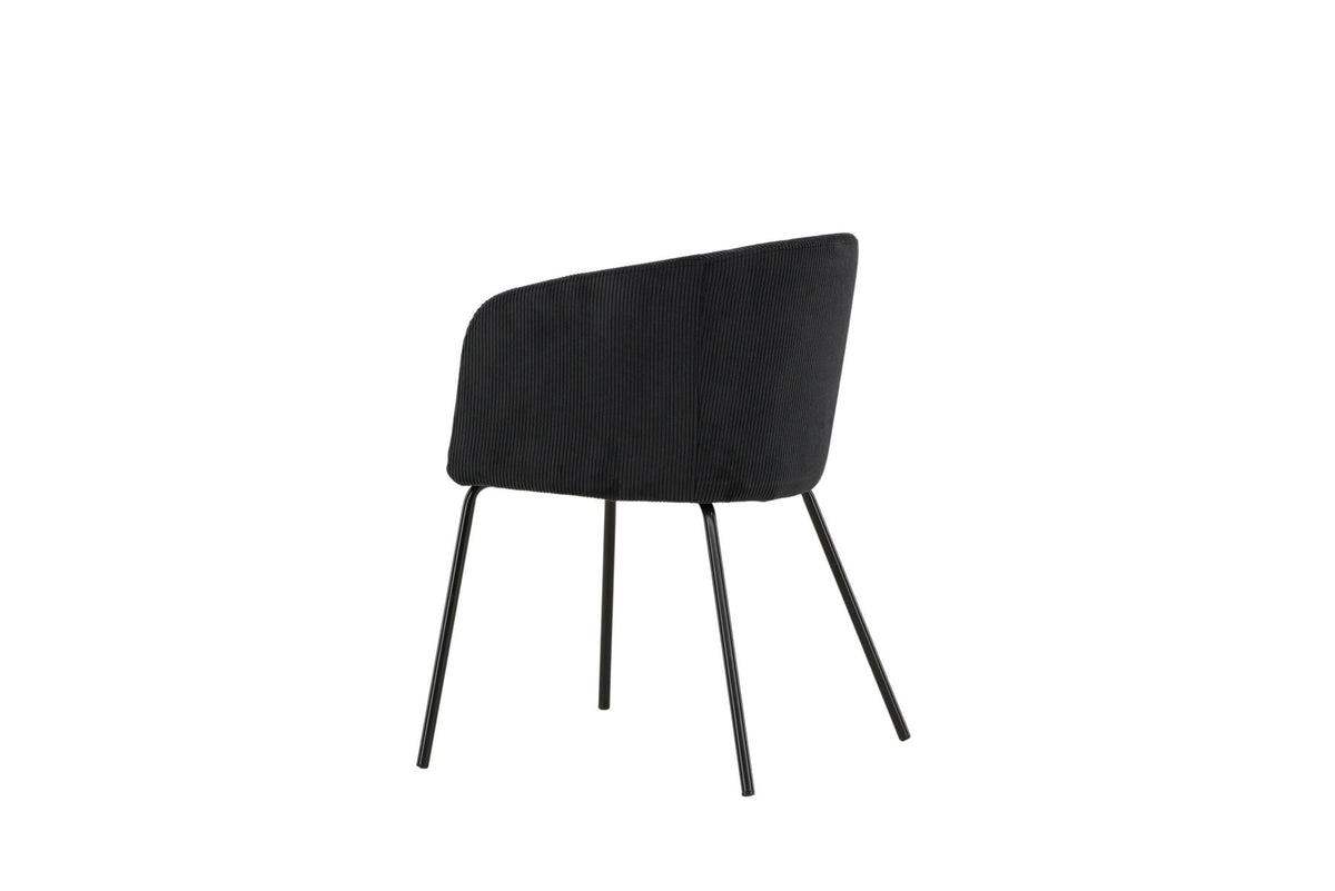 Berit Esszimmerstuhl in Schwarz präsentiert im Onlineshop von KAQTU Design AG. Schalenstuhl ist von Venture Home