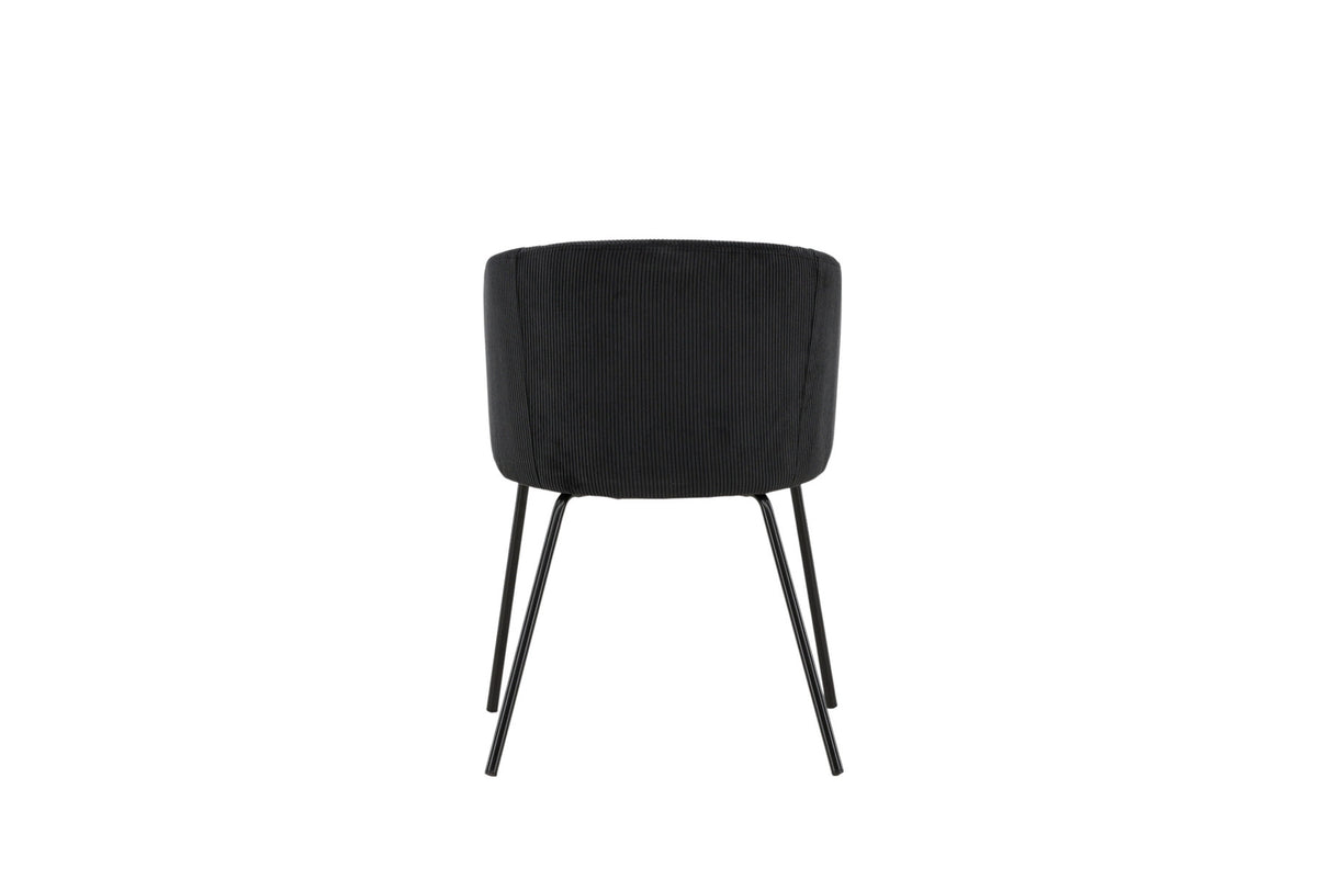 Berit Esszimmerstuhl in Schwarz präsentiert im Onlineshop von KAQTU Design AG. Schalenstuhl ist von Venture Home