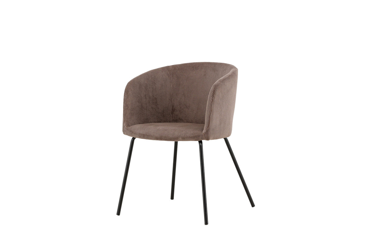 Berit Esszimmerstuhl in Braun präsentiert im Onlineshop von KAQTU Design AG. Schalenstuhl ist von Venture Home