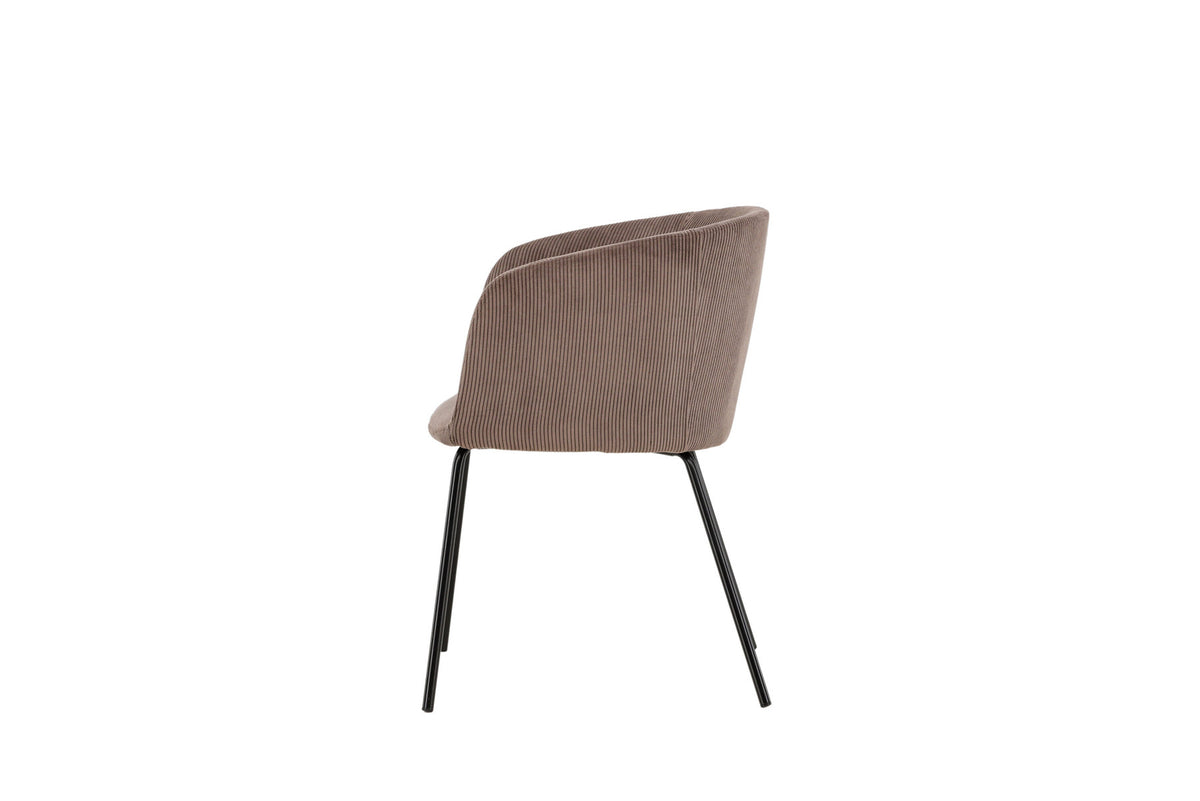 Berit Esszimmerstuhl in Braun präsentiert im Onlineshop von KAQTU Design AG. Schalenstuhl ist von Venture Home