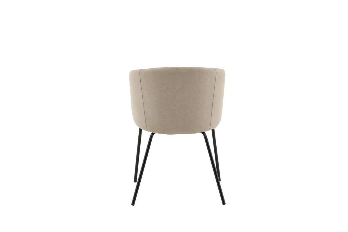 Berit Stuhl in Beige präsentiert im Onlineshop von KAQTU Design AG. Stuhl ist von Venture Home
