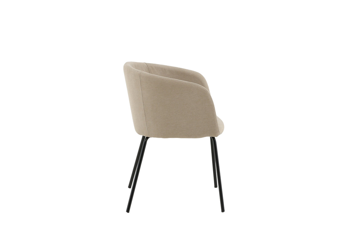 Berit Stuhl in Beige präsentiert im Onlineshop von KAQTU Design AG. Stuhl ist von Venture Home