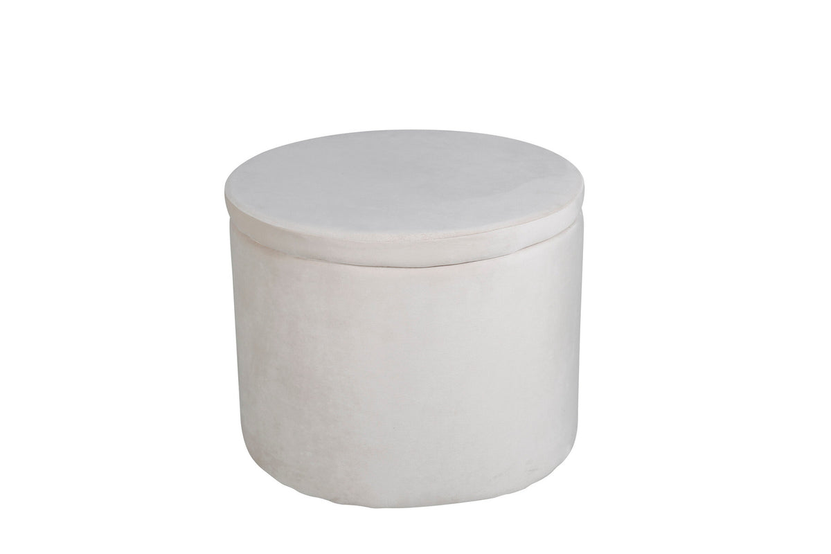 Dunken Ottoman / Pouf in Beige präsentiert im Onlineshop von KAQTU Design AG. Pouf ist von Venture Home