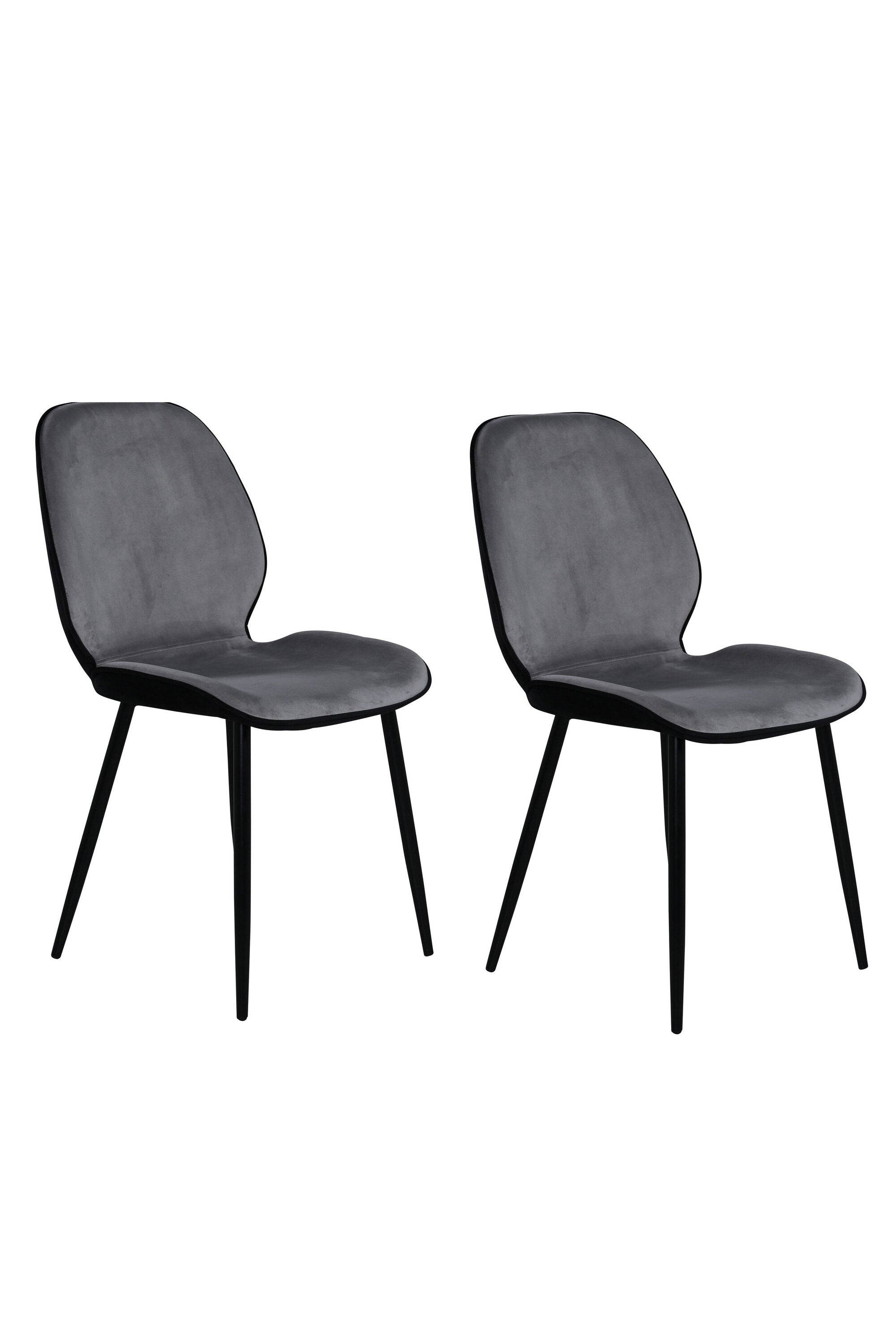 Emma Stuhl in Grau präsentiert im Onlineshop von KAQTU Design AG. Stuhl ist von Venture Home