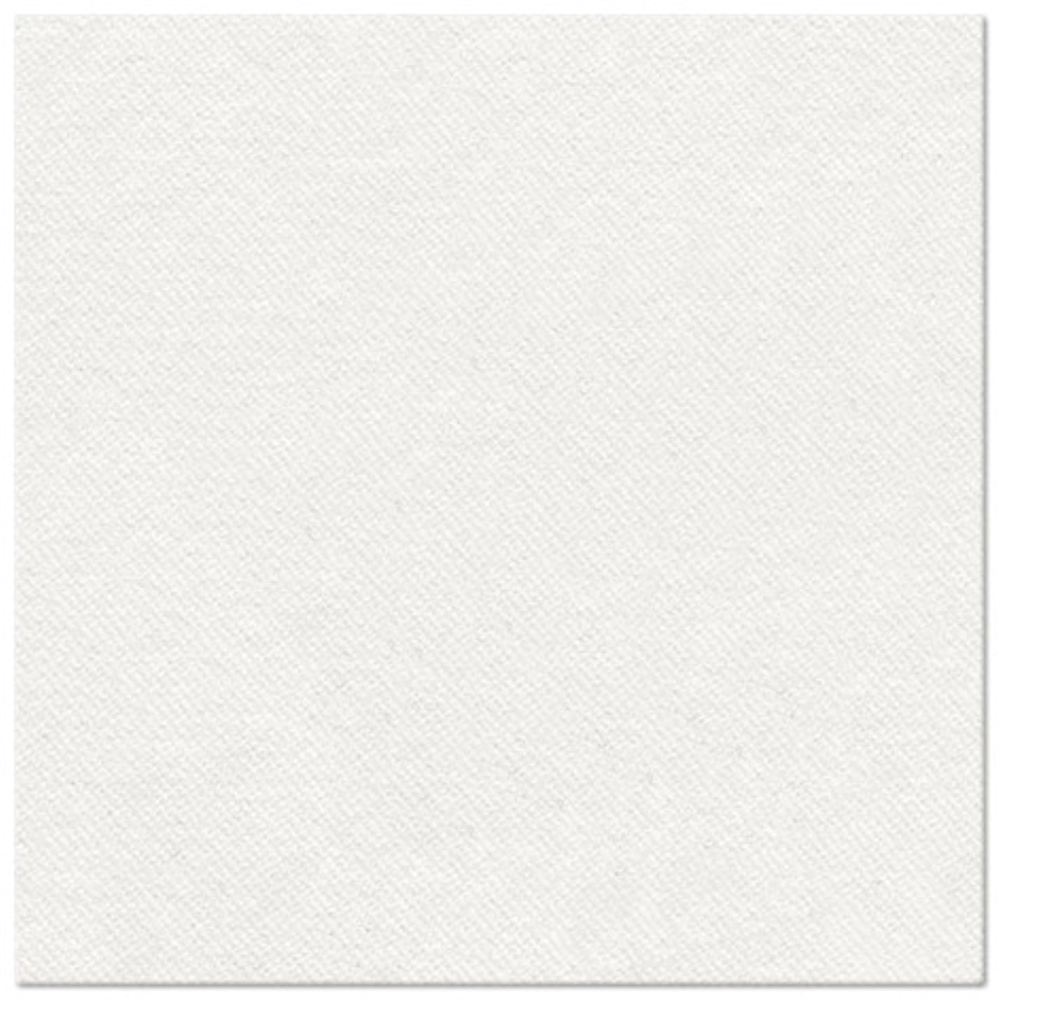 Servietten Dinner 50x Unifarbe weiss, 40x40cm in Weiss präsentiert im Onlineshop von KAQTU Design AG. Servietten ist von PAW