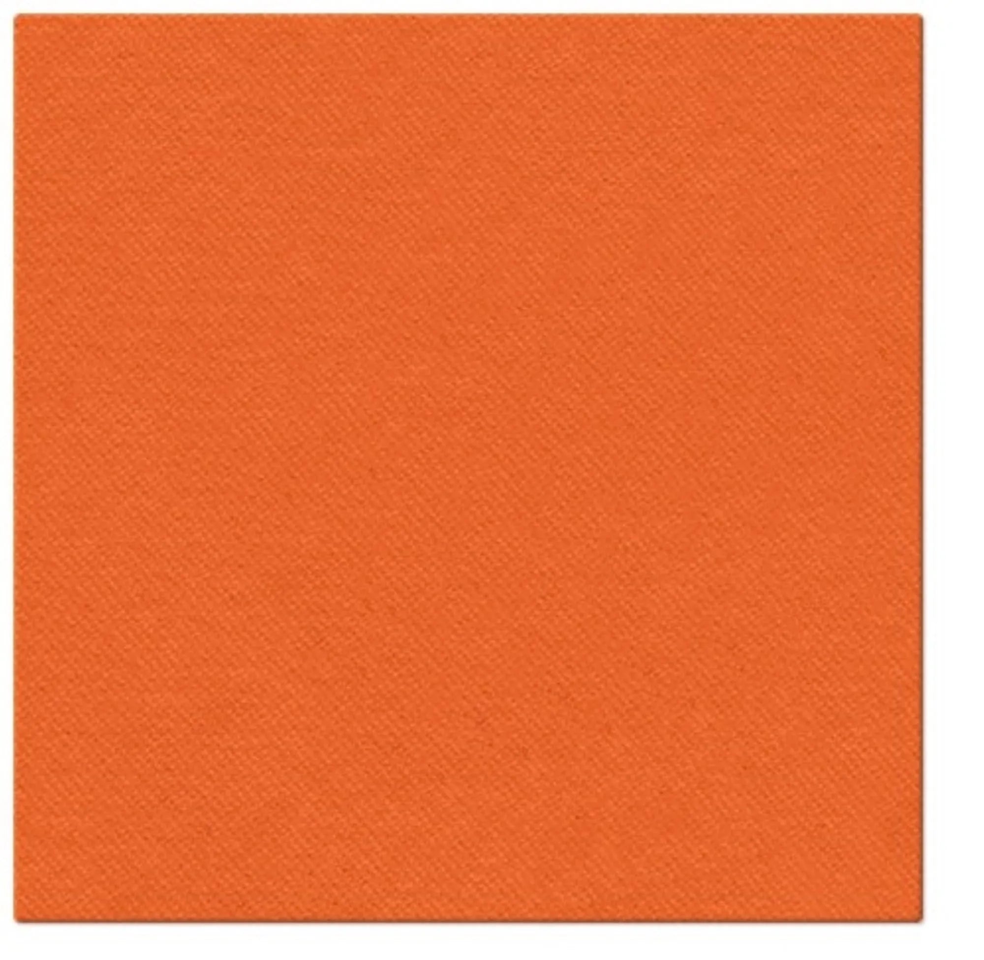 Leuchtend orange Servietten 40x40cm, 50 Stück, von PAW Decor. Perfekt für festliche Tischdeko, saugfähig und umweltfreundlich.
