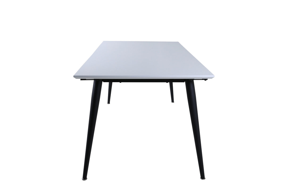 Jimmy Tisch in Weiss präsentiert im Onlineshop von KAQTU Design AG. Esstisch ist von Venture Home