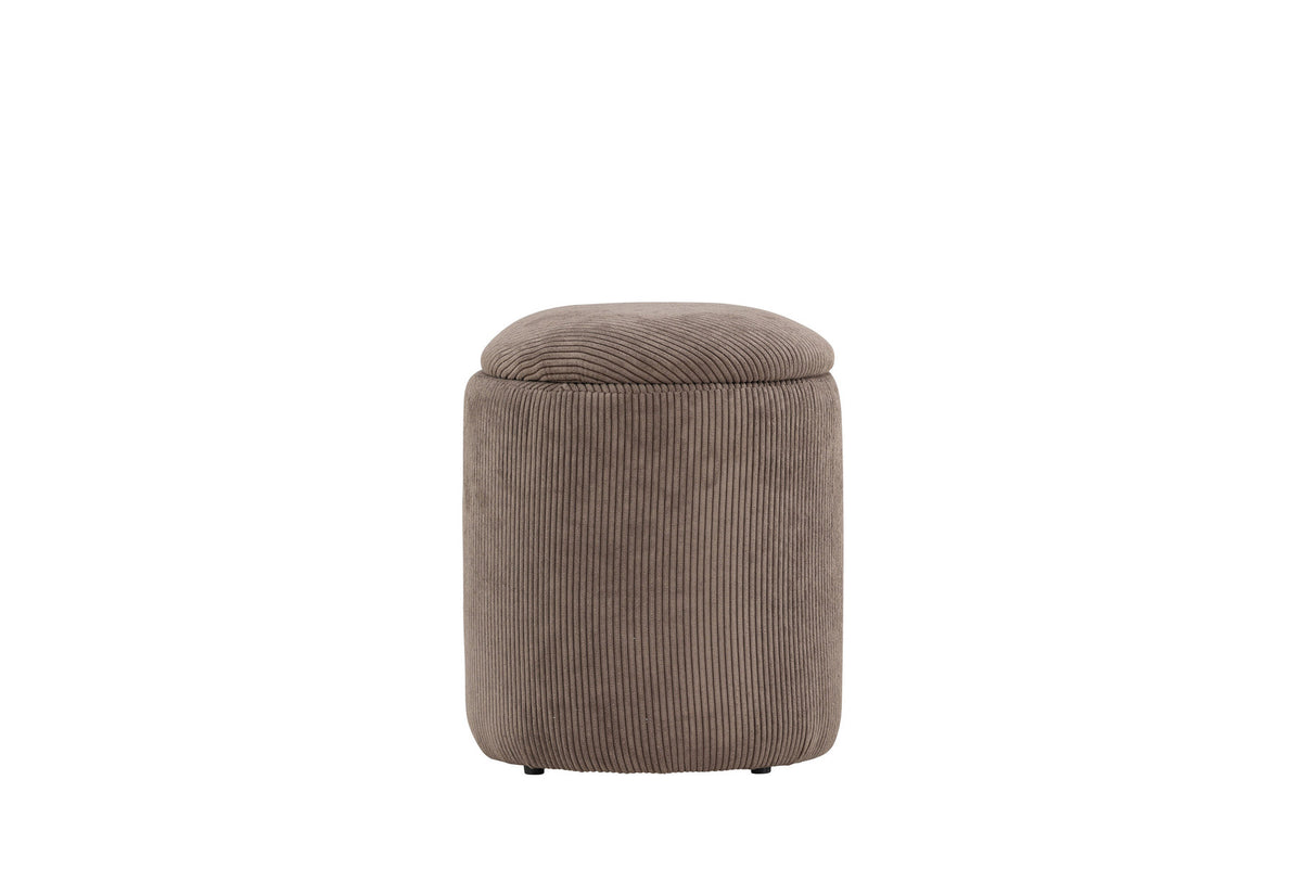 Limpen Pouf in Braun präsentiert im Onlineshop von KAQTU Design AG. Pouf ist von Venture Home