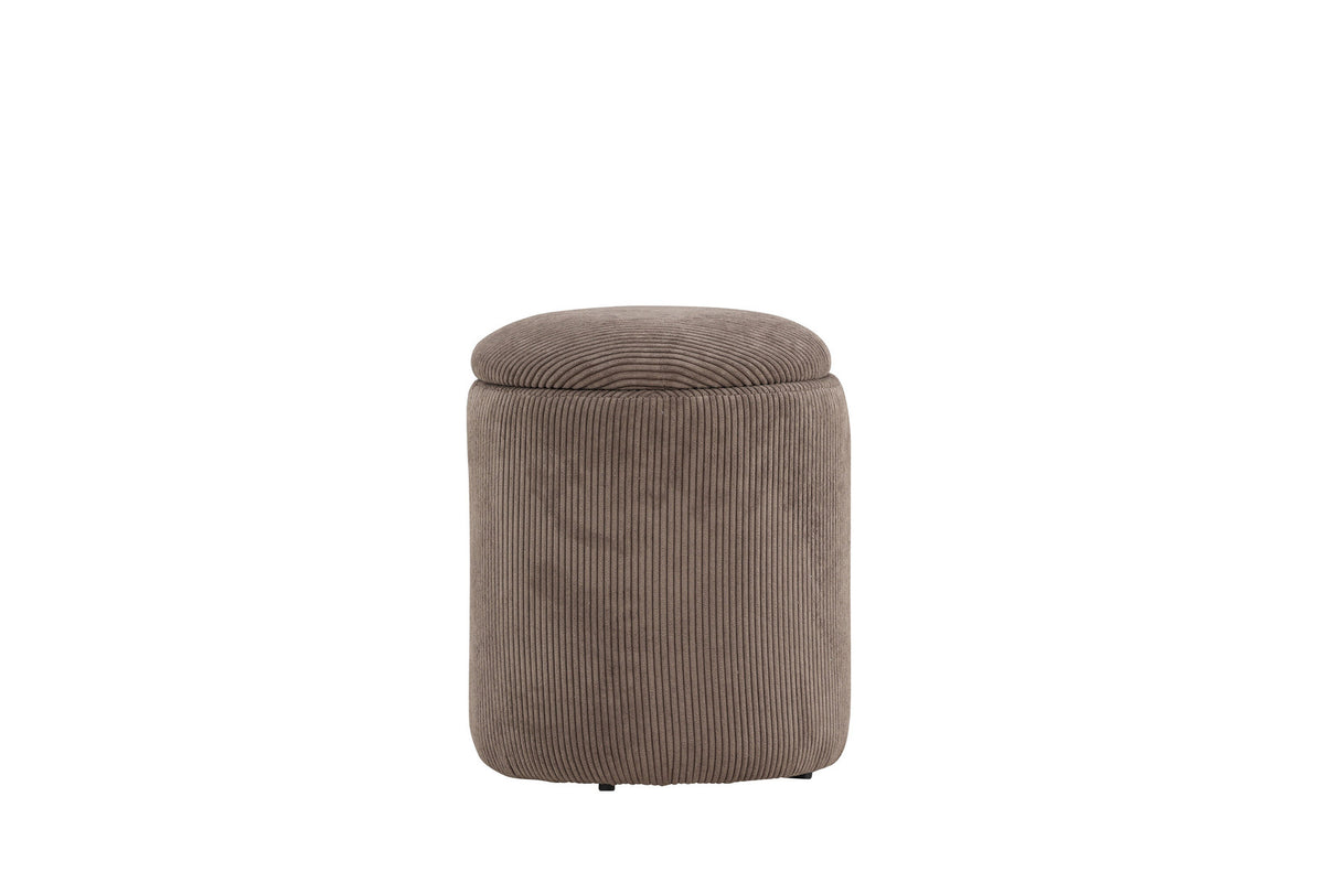 Limpen Pouf in Braun präsentiert im Onlineshop von KAQTU Design AG. Pouf ist von Venture Home
