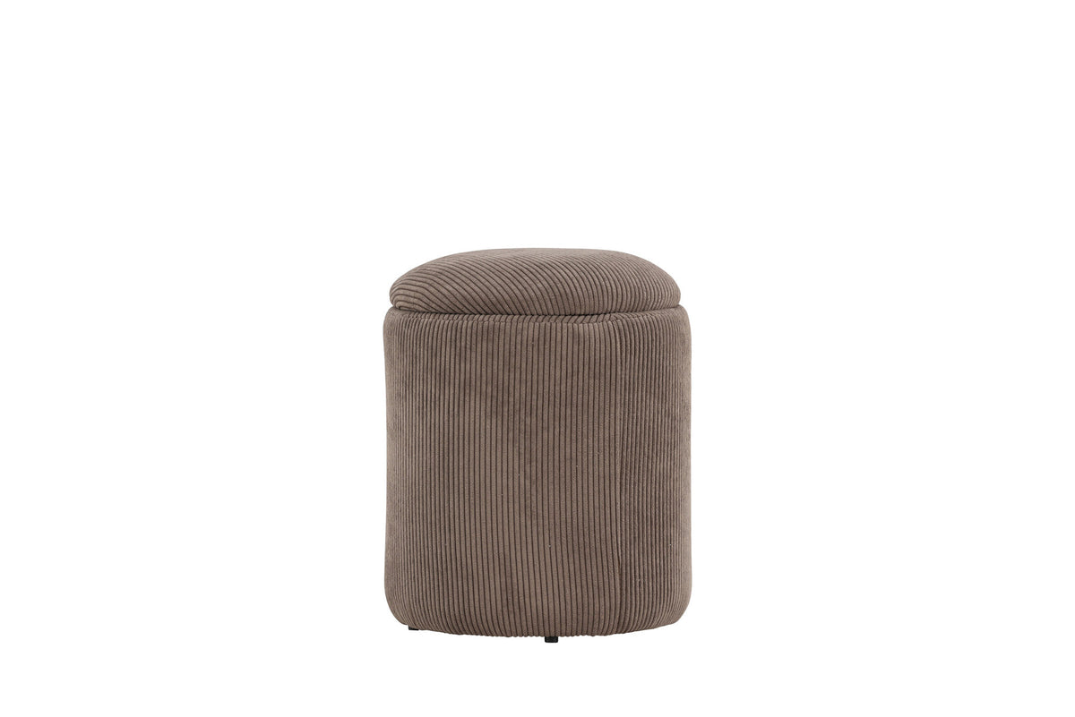 Limpen Pouf in Braun präsentiert im Onlineshop von KAQTU Design AG. Pouf ist von Venture Home