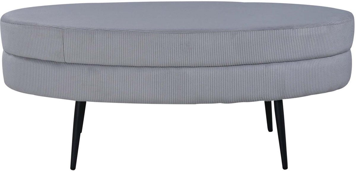 Otto Ottoman / Pouf in Grau präsentiert im Onlineshop von KAQTU Design AG. Ottoman ist von Venture Home