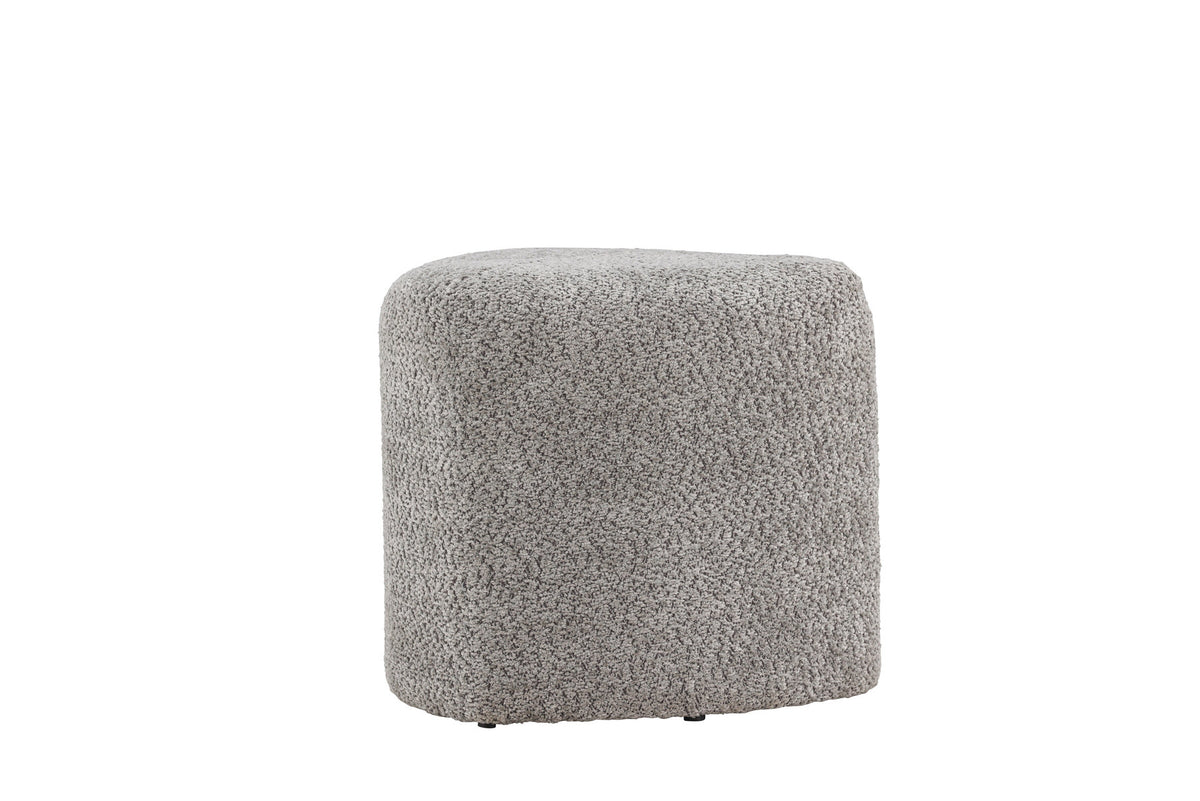Peg Pouf in Grau präsentiert im Onlineshop von KAQTU Design AG. Pouf ist von Venture Home