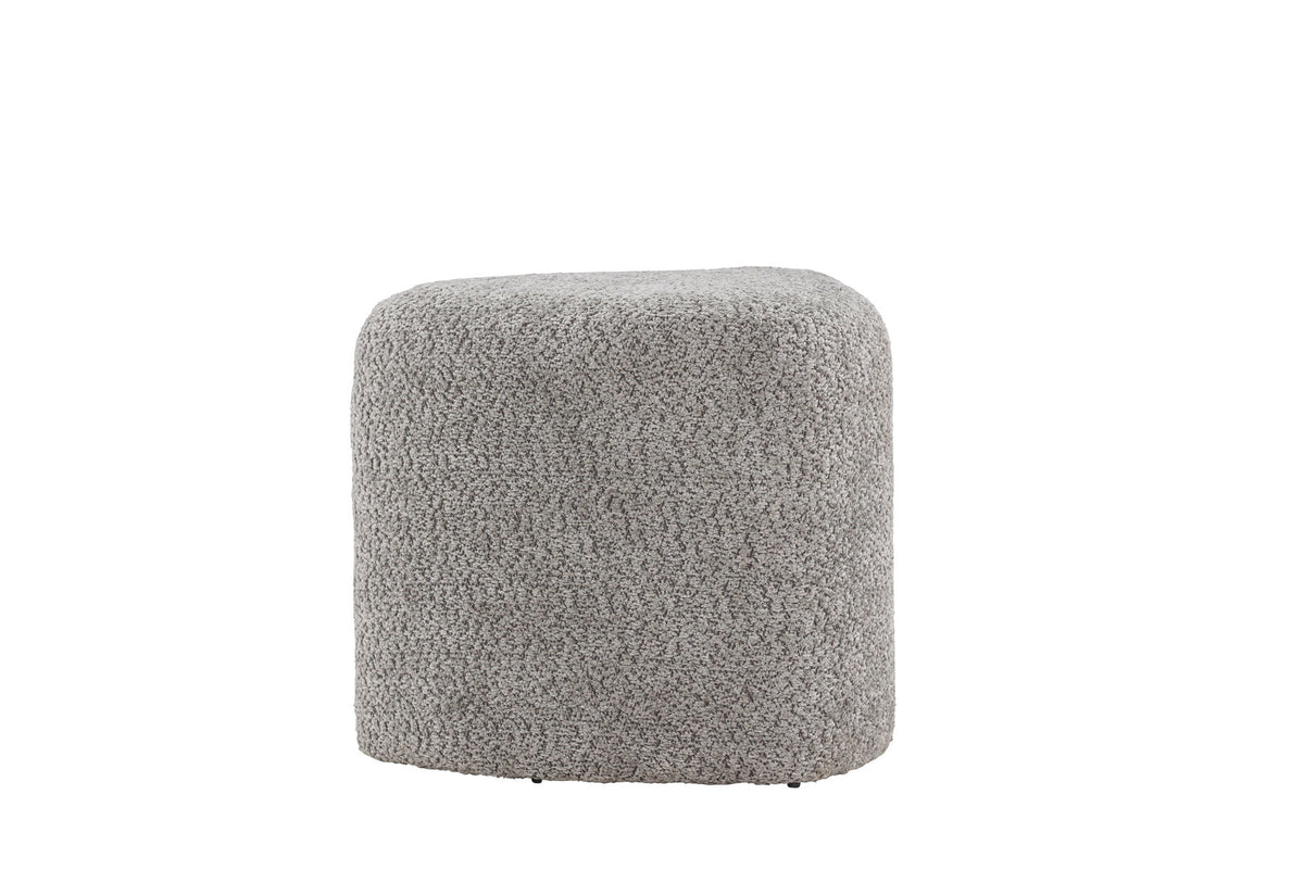 Peg Pouf in Grau präsentiert im Onlineshop von KAQTU Design AG. Pouf ist von Venture Home