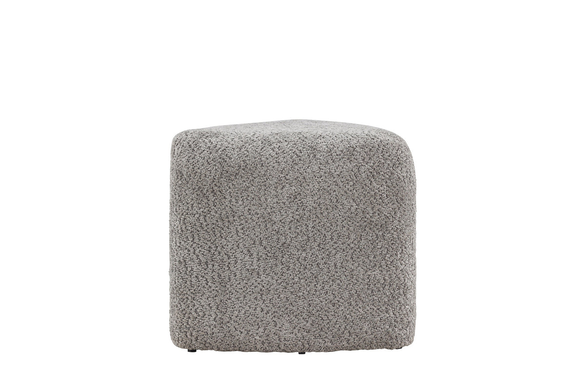 Peg Pouf in Grau präsentiert im Onlineshop von KAQTU Design AG. Pouf ist von Venture Home